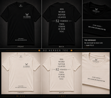 Load image into Gallery viewer, 52 VERSES Tee
