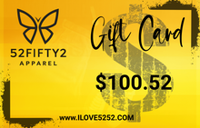 Load image into Gallery viewer, 52Fifty2 Apparel Gift Card
