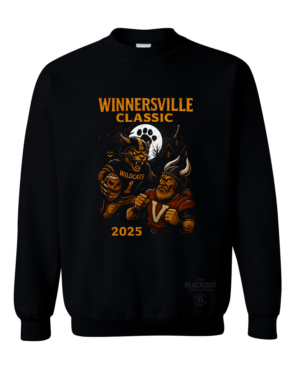 Winnersville Classic 2025 Sweatshirt - Blackout Edition